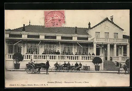 AK Givors, Restaurant Villard, à Bans