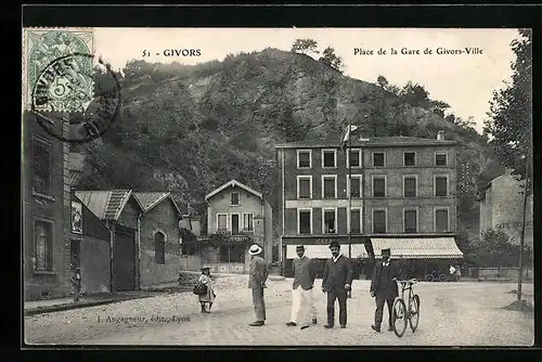 AK Givors, Place de la Gare de Givors-Ville