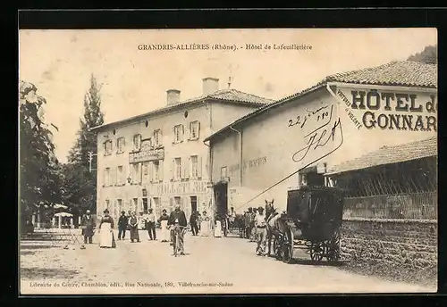 AK Grandris-Allières, Hotel de Lafeuilletière