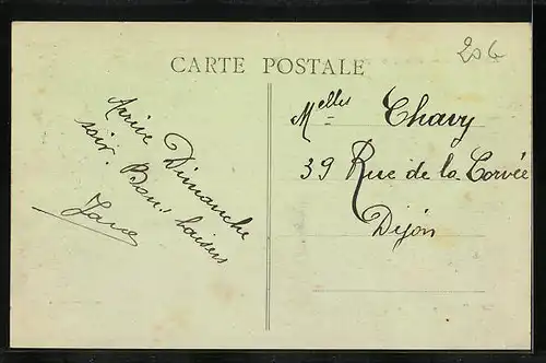 AK Beaujeu, Place de la Fontaine