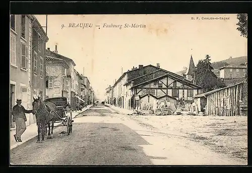 AK Beaujeu, Faubourg St-Martin