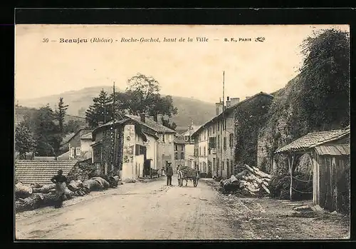 AK Beaujeu, Roche-Gachot, Haut de la Ville