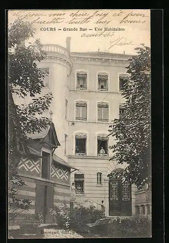 AK Cours, Grande Rue, Une Habitation
