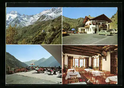 AK Rabenstein, Gasthaus Saltnuss mit Sonnenterrasse