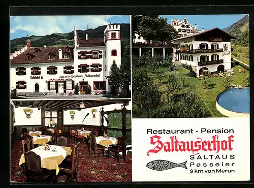 AK Saltaus, Restaurant-Pension Saltauserhof mit Dependance