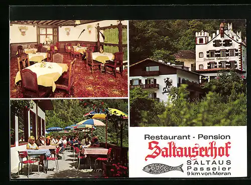 AK Saltaus, Restaurant-Pension Saltauserhof mit Dependance