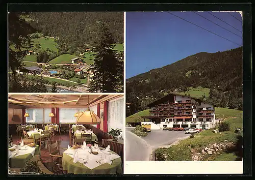 AK St. Leonhard i. Passeier, Hotel Passeirerhof mit Speisesaal