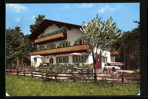 AK Oberbozen /Ritten, Gasthof Haus Berger