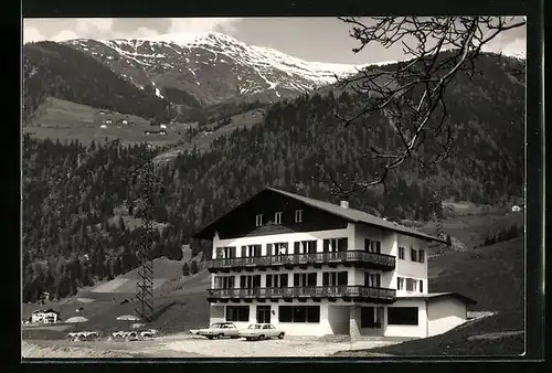 AK St. Leonhard in Passeier, Pension Sonnen-Hof mit Umgebung