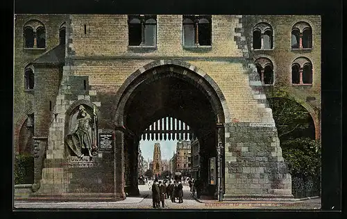 AK Köln a. Rh., Eigelsteiner Tor mit Blick in die Neusserstrasse