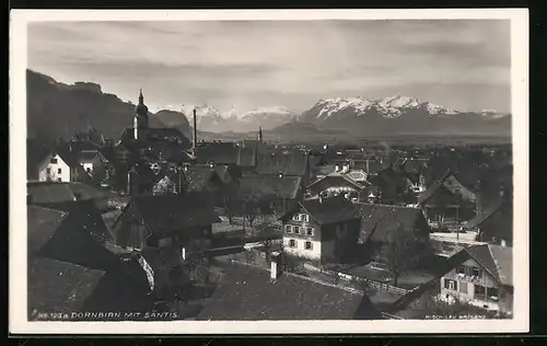 AK Dornbirn, Teilansicht mit Säntis