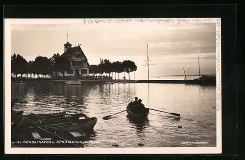 AK Bregenz, Gondelhafen und Sporthaus Bregenz