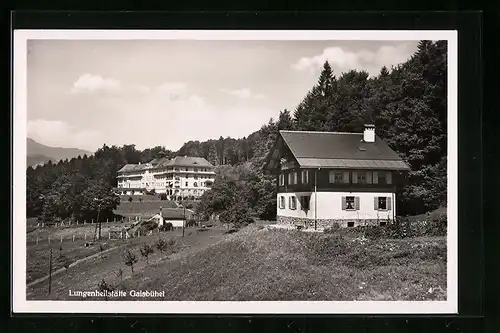 AK Gaisbühel, Blick zur Lungenheilstätte