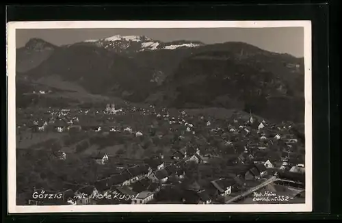 AK Götzis, Gesamtansicht mit Hohe Kugel