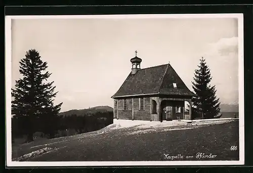 AK Lochau, Kapelle am Pfänder