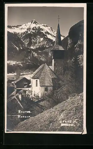 AK Reuthe, Teilansicht mit Hangspitze