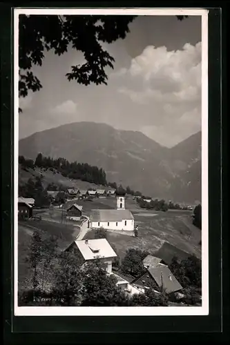 AK Bürsenberg, Ortsansicht aus der Vogelschau