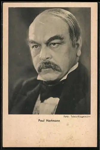 AK Schauspieler Paul Hartmann mit interessanter Frisur
