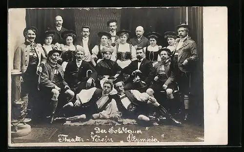 AK Theater-Verein Olympia führen das Stück Der Goldbauer auf