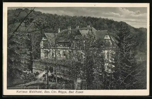 AK Bad Essen, Kurhaus Waldhotel im Grünen