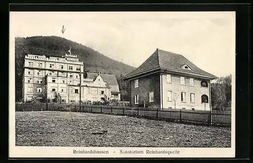 AK Reinhardshausen, Sanatorium Reinhardsquelle