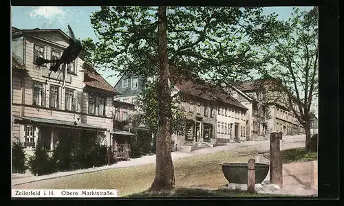 AK Zellerfeld i. H., Obere Marktstrasse