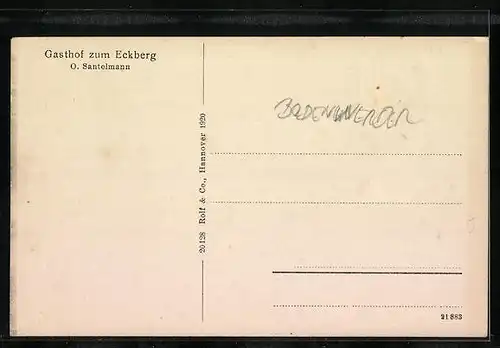 AK Linse /Weser, Ortsansicht aus der Vogelschau