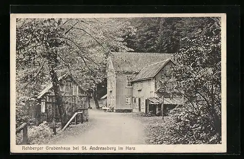 AK St. Andreasberg /Harz, Gasthof Rehberger Grabenhaus