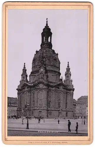 Fotografie Römmler & Jonas, Dresden, Ansicht Dresden, Blick auf die Frauenkirche