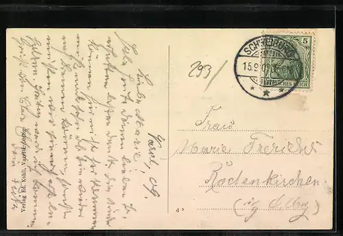 AK Varel, Strassenpartie im Lohweg