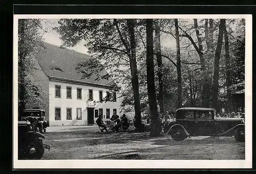 AK Frohburg, Waldgasthof Jägerhaus von Wilhelm Wiese