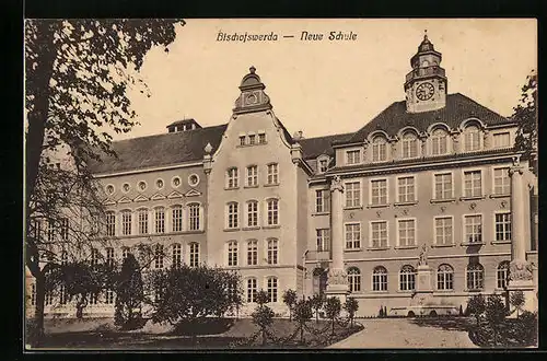 AK Bischofswerda, Ansicht der neuen Schule