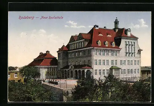 AK Radeberg, Ansicht der neuen Realschule
