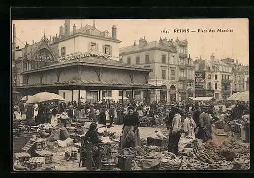 AK Reims, Place des Marchés