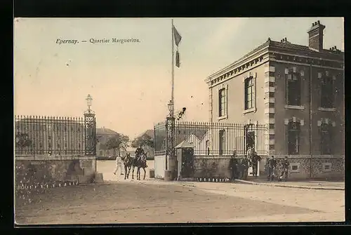 AK Épernay, Quartier Margueritte