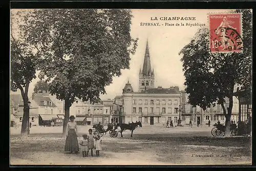 AK Épernay, Place de la République