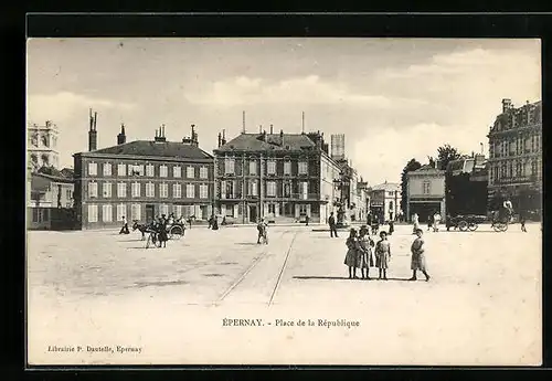 AK Épernay, Place de la Republique