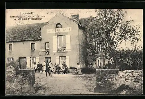 AK Habonville, Restaurant au Coin de la France