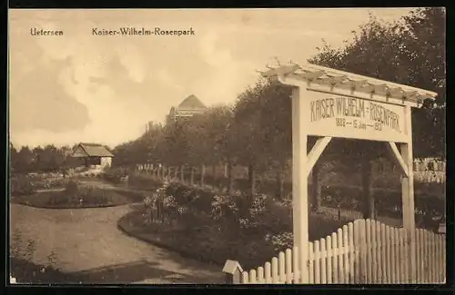 AK Uetersen, Kaiser-Wilhelm-Rosenpark