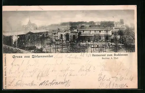 AK Birkenwerder, Restaurant zum Boddensee