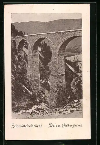 AK Dalaas /Arlbergbahn, Schmidtobelbrücke