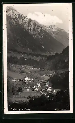 AK Dalaas, Teilansicht g. Arlberg