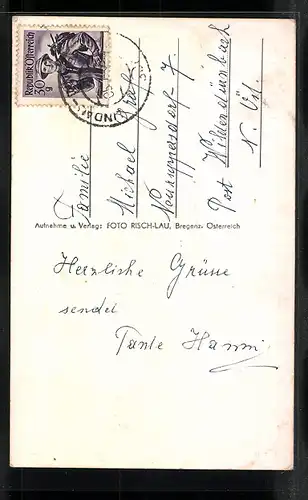 AK Dalaas, Teilansicht g. Arlberg