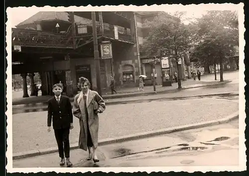 Fotografie unbekannter Fotograf, Ansicht Berlin-Kreuzberg, Schlesisches Tor mit Station der Hochbahn