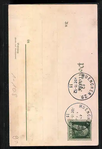 AK Prinzregent Luitpold von Bayern in Uniform mit Orden