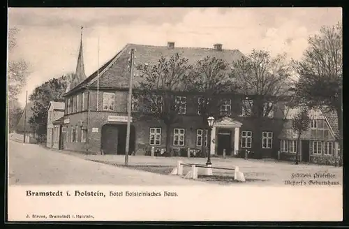 AK Bramstedt i. Holst., Hotel Holsteinisches Haus