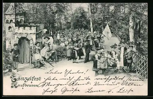 AK Kaufbeuren, Tänzelfest, Jugend in Tracht