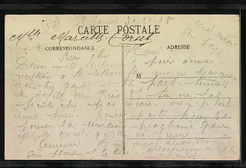 AK Chateau-Salins, Défie du 8e Régiment de Zouaves, le 17 Novembre 1918