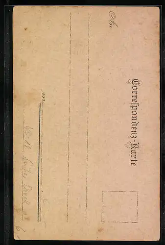 AK Junge Dame auf einem Ruderboot, früher Druck