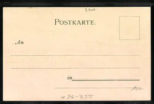 Künstler-AK Heinrich Deuchert: Partenkirchen, Teilansicht, Partnachklamm